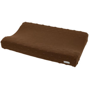 aankleedkussenhoes Knots chocolate