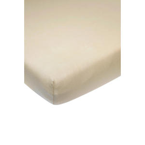 katoenen junior hoeslaken 70x140/150 cm sand