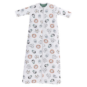 4-seizoenen babyslaapzak Animal multi/stone green