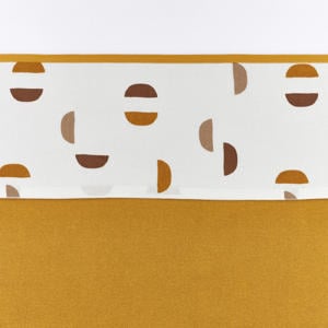 baby wieglaken Shapes 75x100 cm honey gold