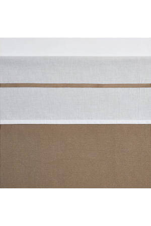 baby ledikantlaken Bies velvet 100x150 cm lichttaupe
