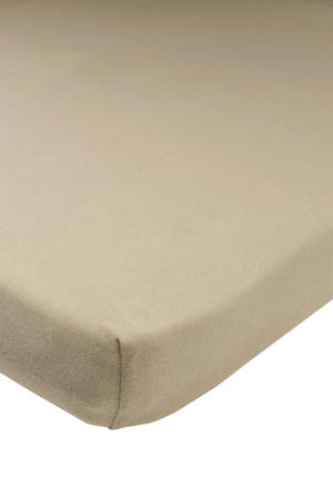 hoeslaken boxmatras 75x95 cm taupe