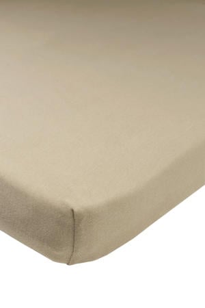 hoeslaken boxmatras 75x95 cm taupe