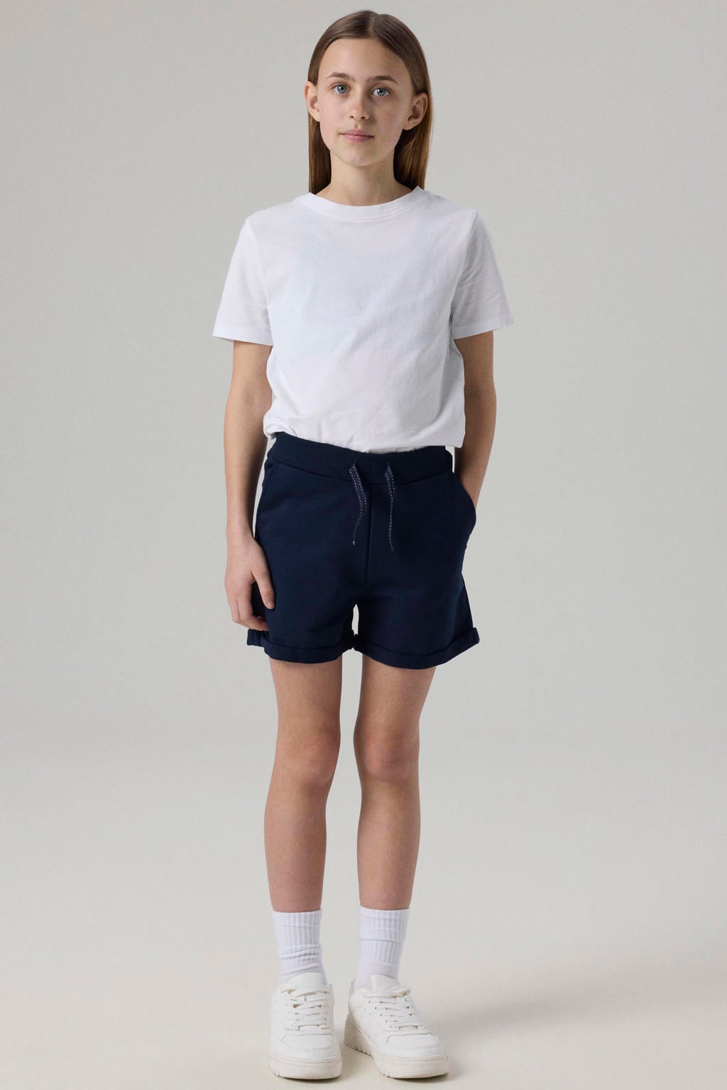 NAME IT KIDS sweatshort NKFVOLTA donkerblauw