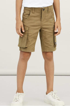 regular fit cargo bermuda NKMRYAN bruin