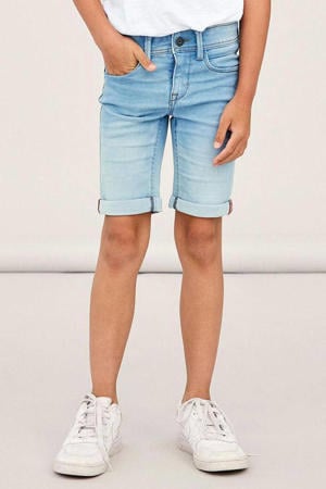 slim fit jeans bermuda NKMSOFUS light denim