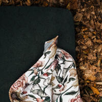 thumbnail: WildWood katoenen baby ledikant hoeslaken 70x140 cm Pine Dots