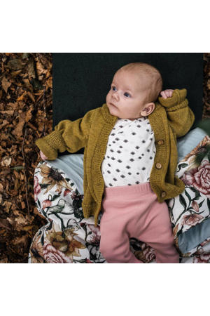 katoenen baby ledikant hoeslaken 70x140 cm Pine Dots
