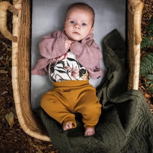 katoenen baby ledikant hoeslaken 70x140 cm French Summer Stripes