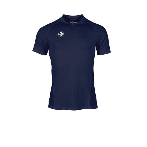 Reece Australia sportshirt Rise donkerblauw/wit Sport t-shirt Jongens/Meisjes Polyester V-hals