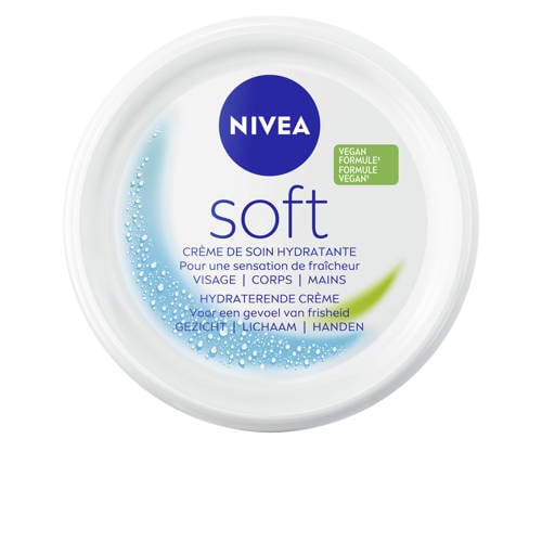 Nivea Crème Soft Pot bodycrème -3x 300 ml voordeelverpakking Bodylotion & -creme