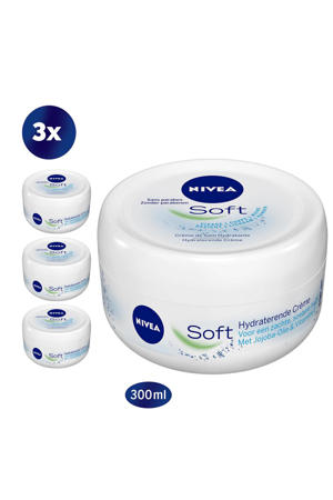 Crème Soft Pot bodycrème -3x 300 ml - voordeelverpakking