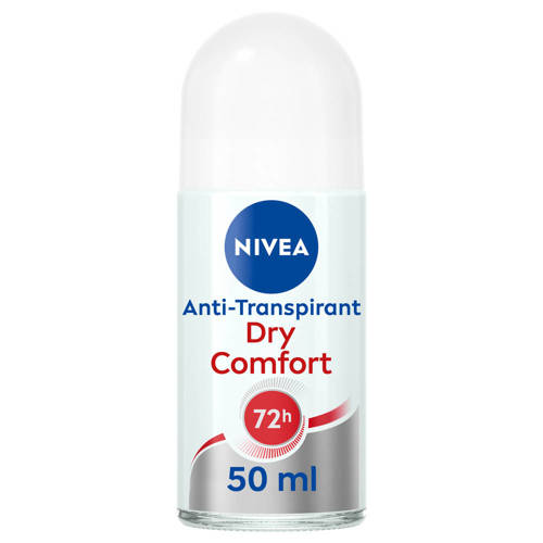 Nivea Dry Comfort anti-transpirant deodorant roller 6 x 50 ml Voordeelverpakking