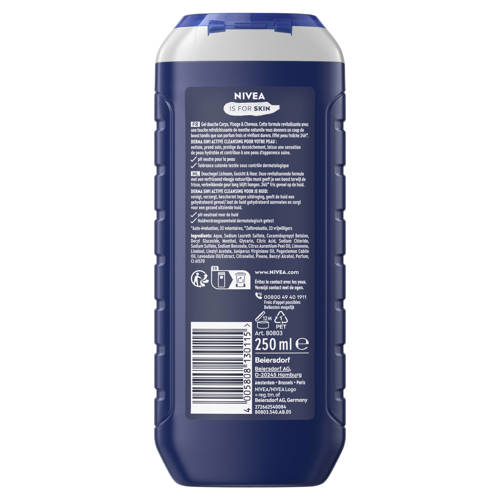 Nivea Energy douchegel 6 x 250 ml voordeelverpakking