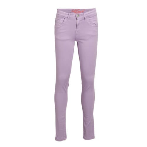 Vingino super skinny jeans Belize color lila Paars Meisjes Stretchdenim