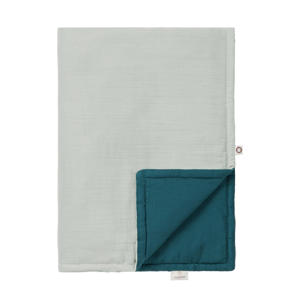 padded reversible baby wiegdeken 75x100 cm Puritan Gray