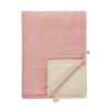 Noppies Baby Comfort padded reversible baby wiegdeken 75x100 cm Misty Rose