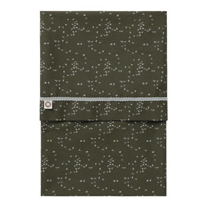 Botanical poplin reversible baby ledikantlaken 110x140 cm Beetle