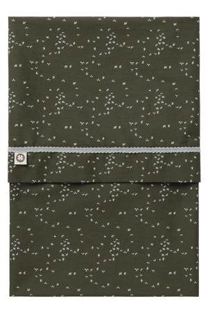 Botanical poplin reversible baby ledikantlaken 110x140 cm Beetle