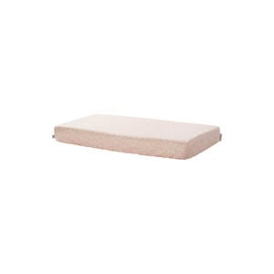 Baby Comfort Baby Comfort katoen Botanical poplin hoeslaken wieg 40x90 cm Misty Rose