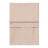 Noppies Baby Comfort Botanical poplin reversible ledikantlaken Misty Rose
