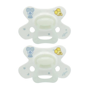 Fopspeen - 20+ Maanden - Woezel en Pip - Glow in the Dark - 2 st.