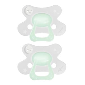 Fopspeen - 6+ Maanden - Glow in the Dark - 2 stuks