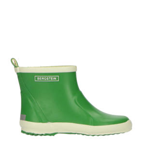 lage regenlaarzen groen/wit