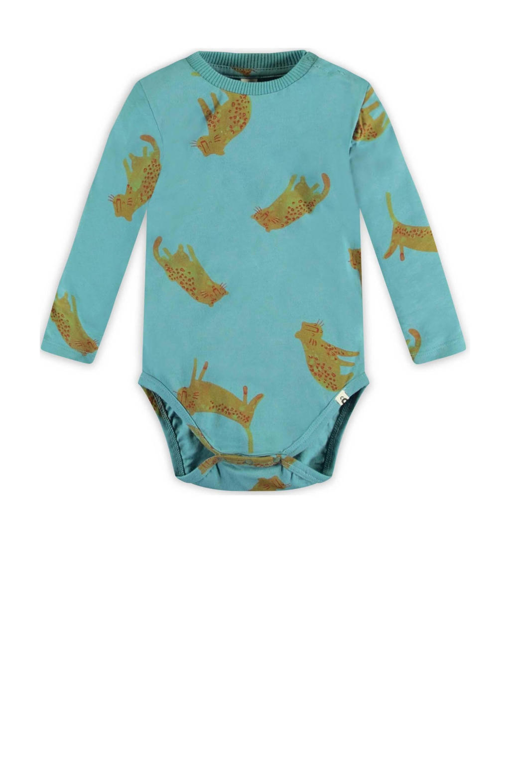 The New Chapter romper groen/oker