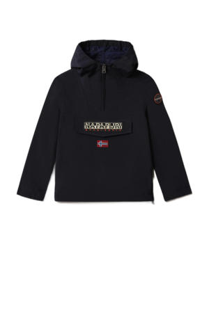 anorak zomerjas Rainforest donkerblauw