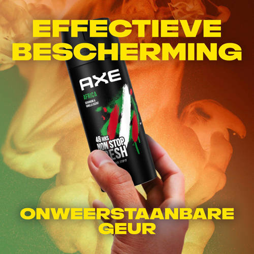 Axe Africa deodorant bodyspray 6 x 150 ml | Deodorant van