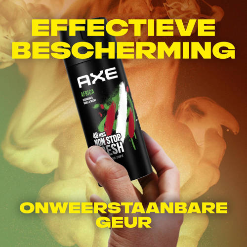 Axe Africa deodorant bodyspray 6 x 150 ml | Deodorant van