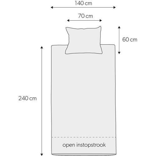 Wehkamp Home katoenen dekbedovertrek 1 persoons Daisy Flower (140x220 cm) Beige