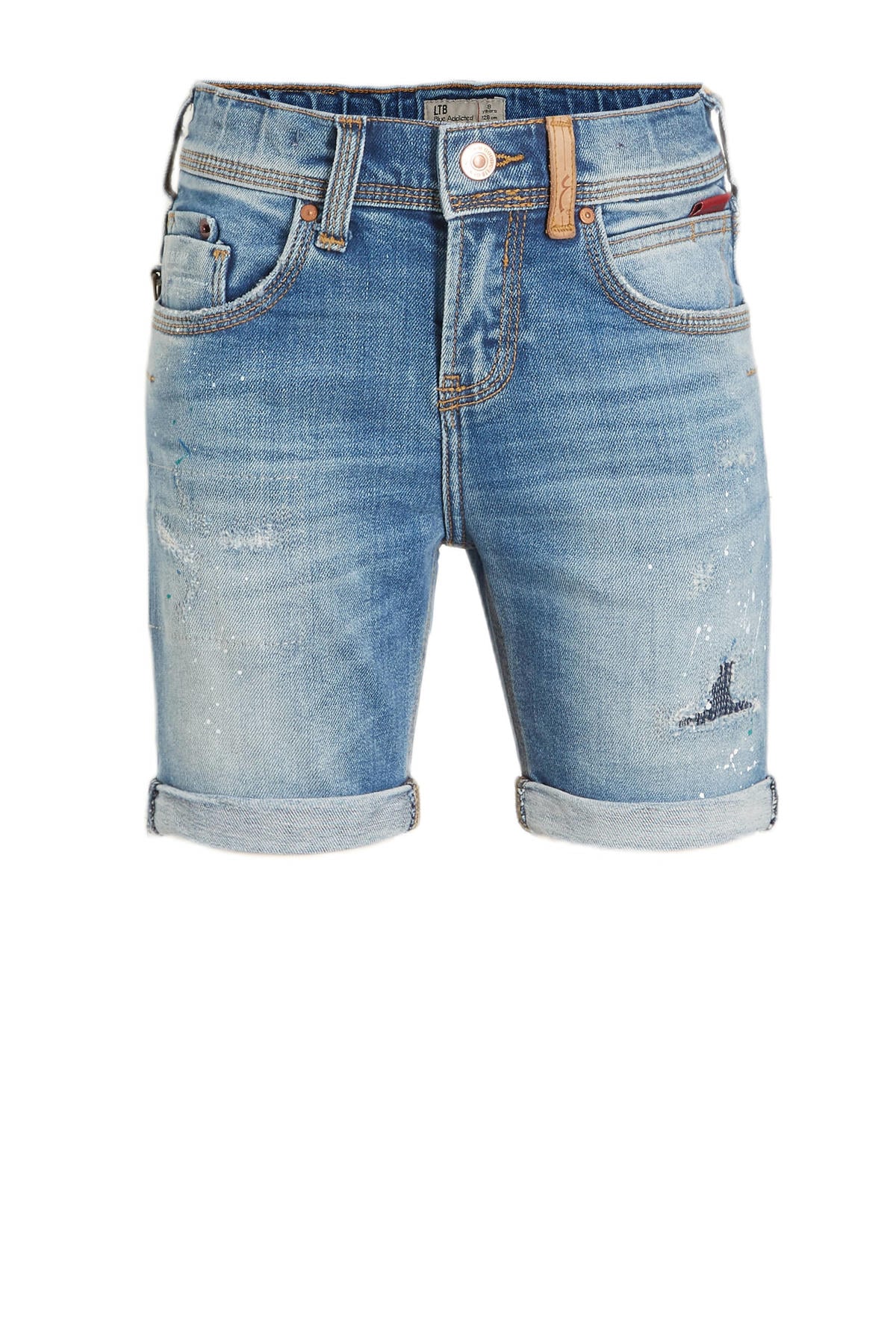 Stretch korte werkbroek donkerblauw kopen? - Werkkleding - - €42,50