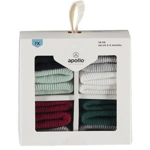 geschenkset met sokken - set van 7 multi