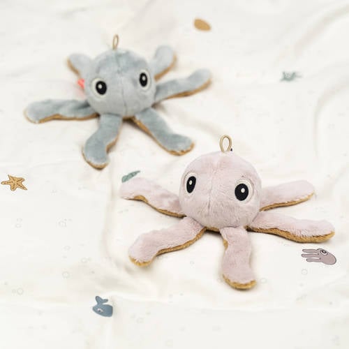 Done by Deer Tiny rammelaar Jelly Blue Blauw | Rammelaar van