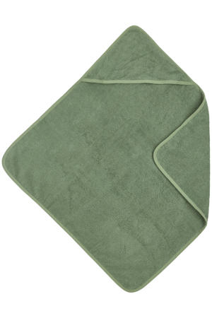 basic badstof badcape forest green