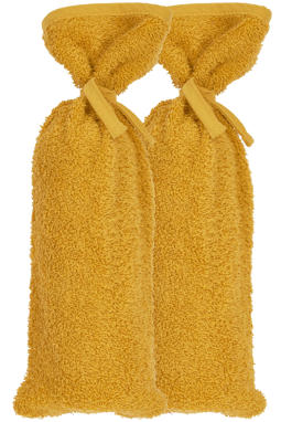 JOMIX Wasbare gastenpantoffels, pantoffels voor reizen, hotels van badstof, 2 paar, Wit, 38/39 EU