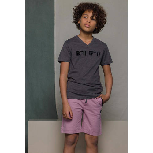 Bellaire regular fit sweatshort roze - 122-128