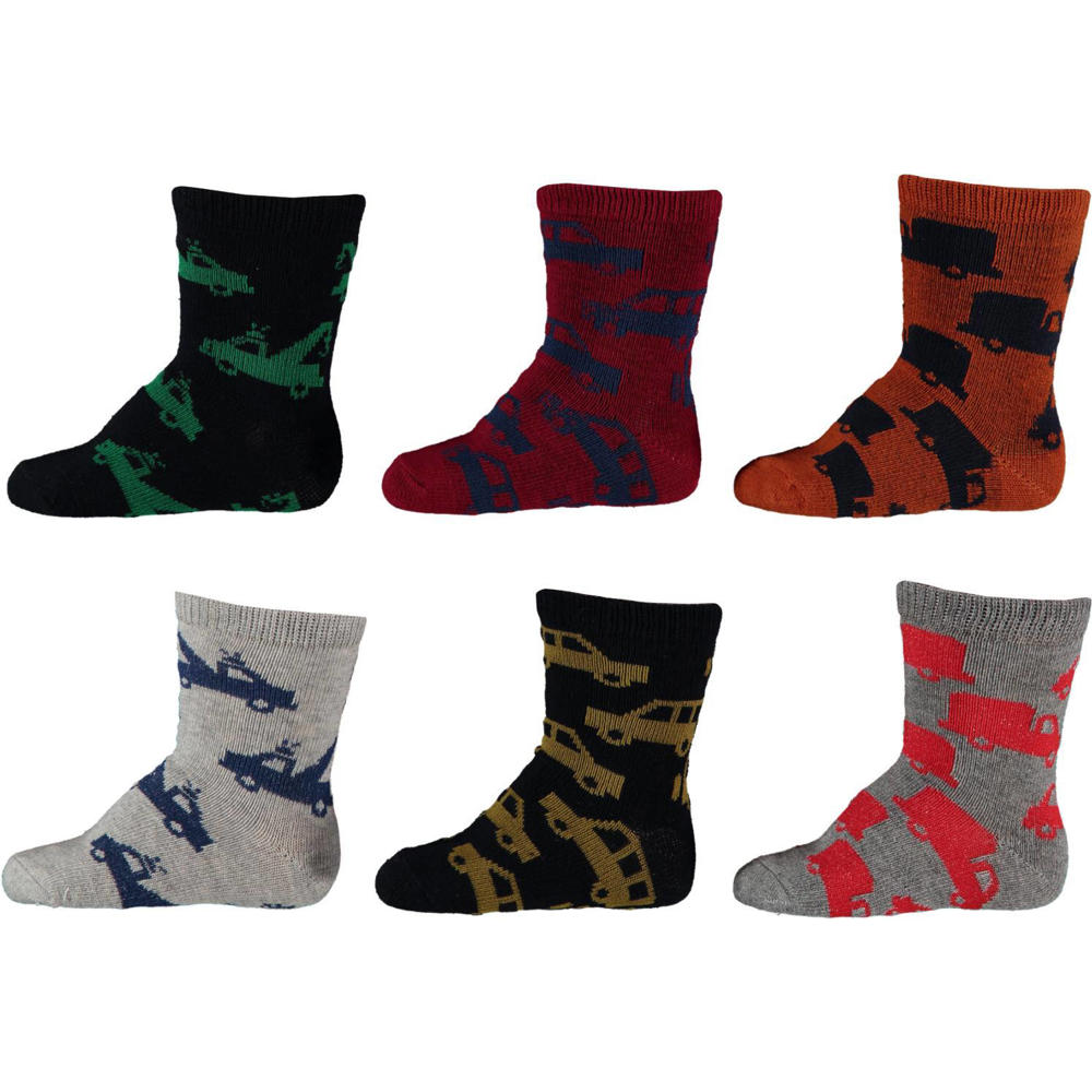 Apollo sokken - set van 6 multi