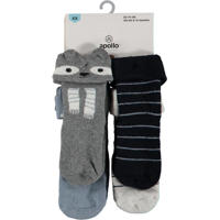 thumbnail: Apollo sokken met print - set van 4 blauw