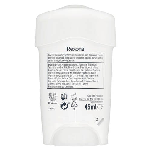 Rexona Women Maximum Protection Confidence anti-transpirant deodorant stick - 6 x 45 ml