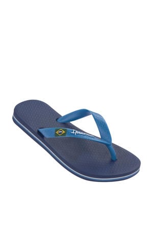 Classic Brasil teenslippers blauw