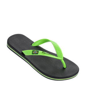 Classic Brasil teenslippers geel