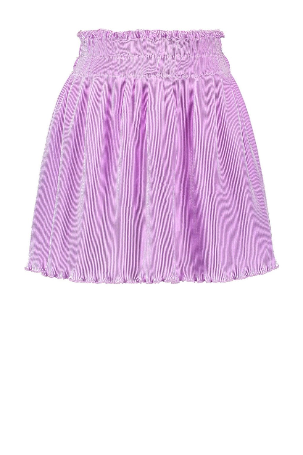 Lilakleurige meisjes Like Flo rok gemaakt van polyester en met elastische tailleband