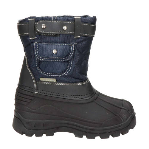 Snow Fun snowboots zwart/blauw Jongens/Meisjes Rubber Meerkleurig - maat 28 afbeelding