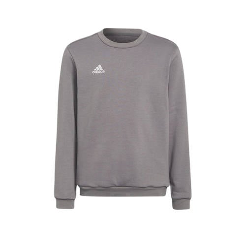 adidas Performance Junior sweater grijs Sportsweater Jongens/Meisjes Katoen Ronde hals