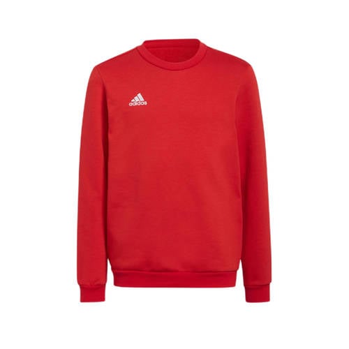 adidas Performance Junior sweater rood Sportsweater Jongens/Meisjes Katoen Ronde hals 