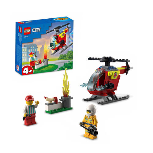 Lego City Brandweerhelikopter 60318 Bouwset