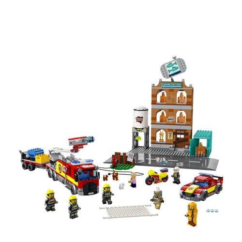 Lego City Brandweer team 60321 Bouwset | Bouwset van